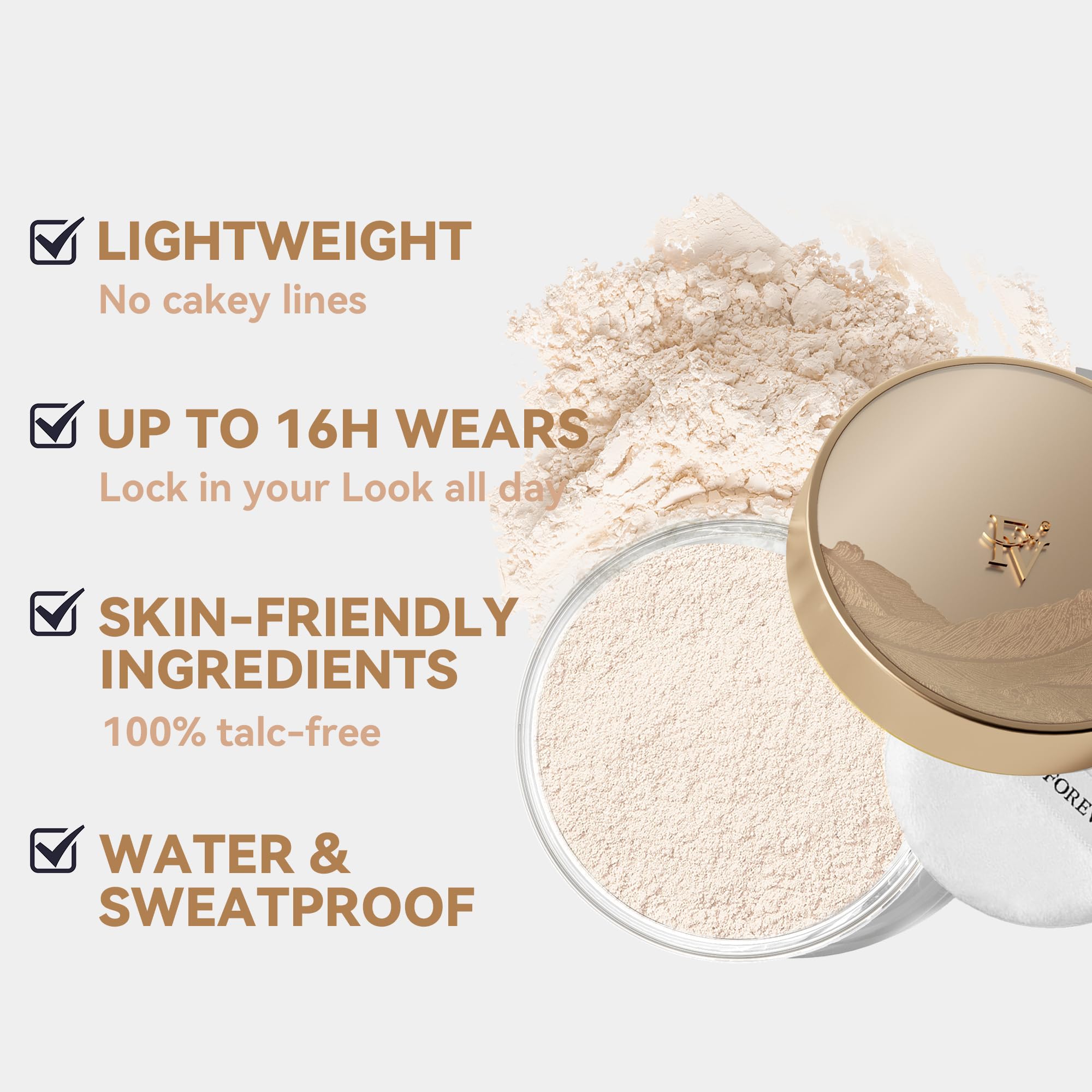 FV before and after forehead comparison, illustrates oil control and matte finish