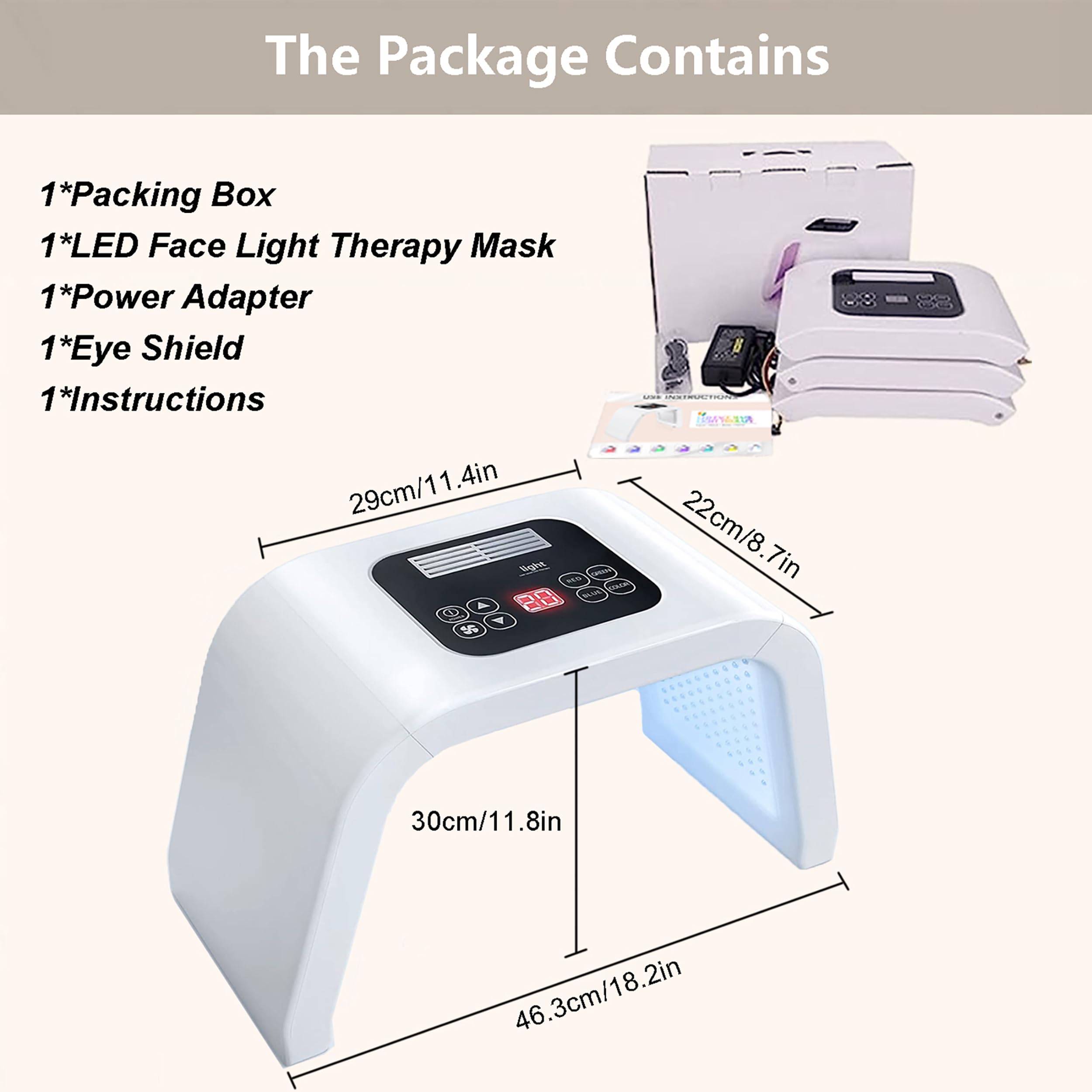 Fxtiaa mask on user in home demonstrates convenient at-home benefit