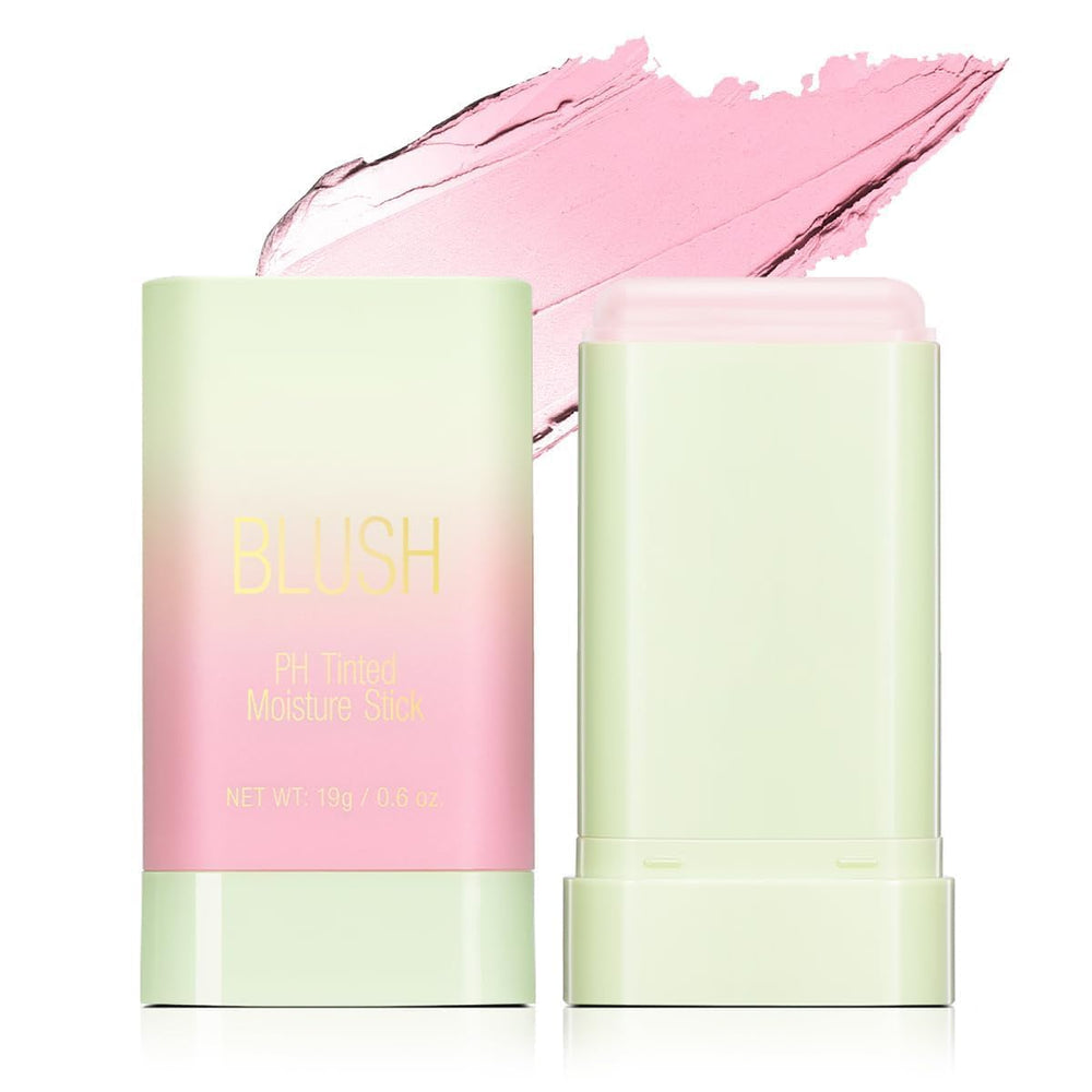 FYEBOO front packaging showing compact blush stick, quick recognition benefit