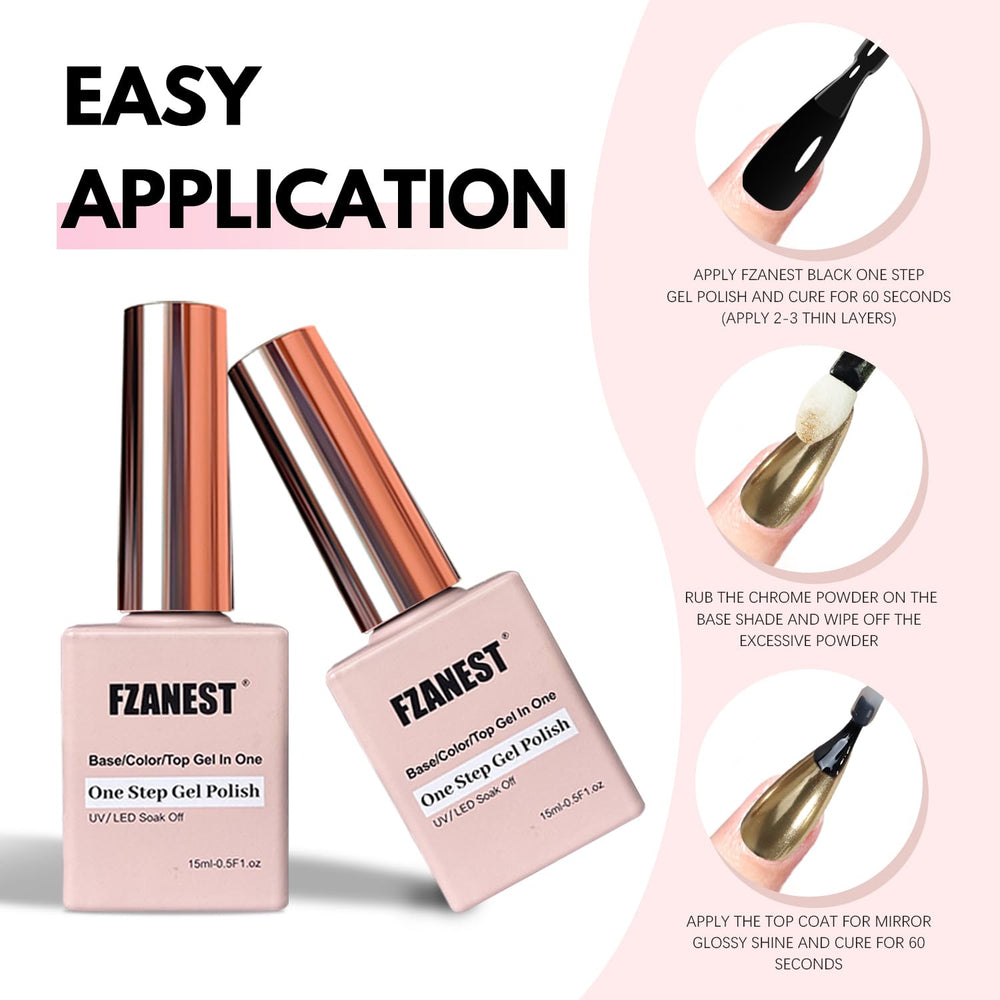 FZANEST applied to press-on nails demonstrating strong adhesion and neat edges