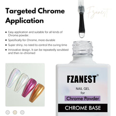FZANEST brush detail applying smooth gel for even coverage benefit