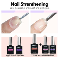 FZANEST gel texture demonstrating self-leveling flow for smooth even coverage benefit