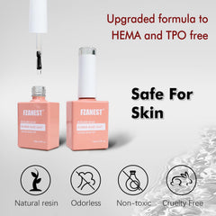 FZANEST built-in brush close-up for precise, easy application benefit