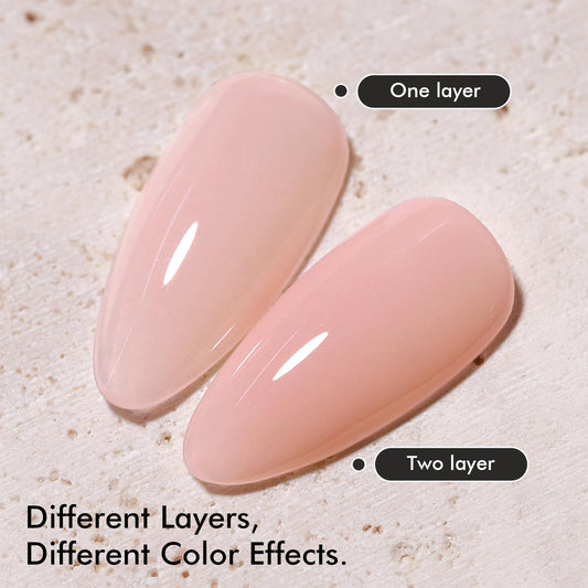 FZANEST brush stroke close-up displaying smooth jelly texture for even coverage