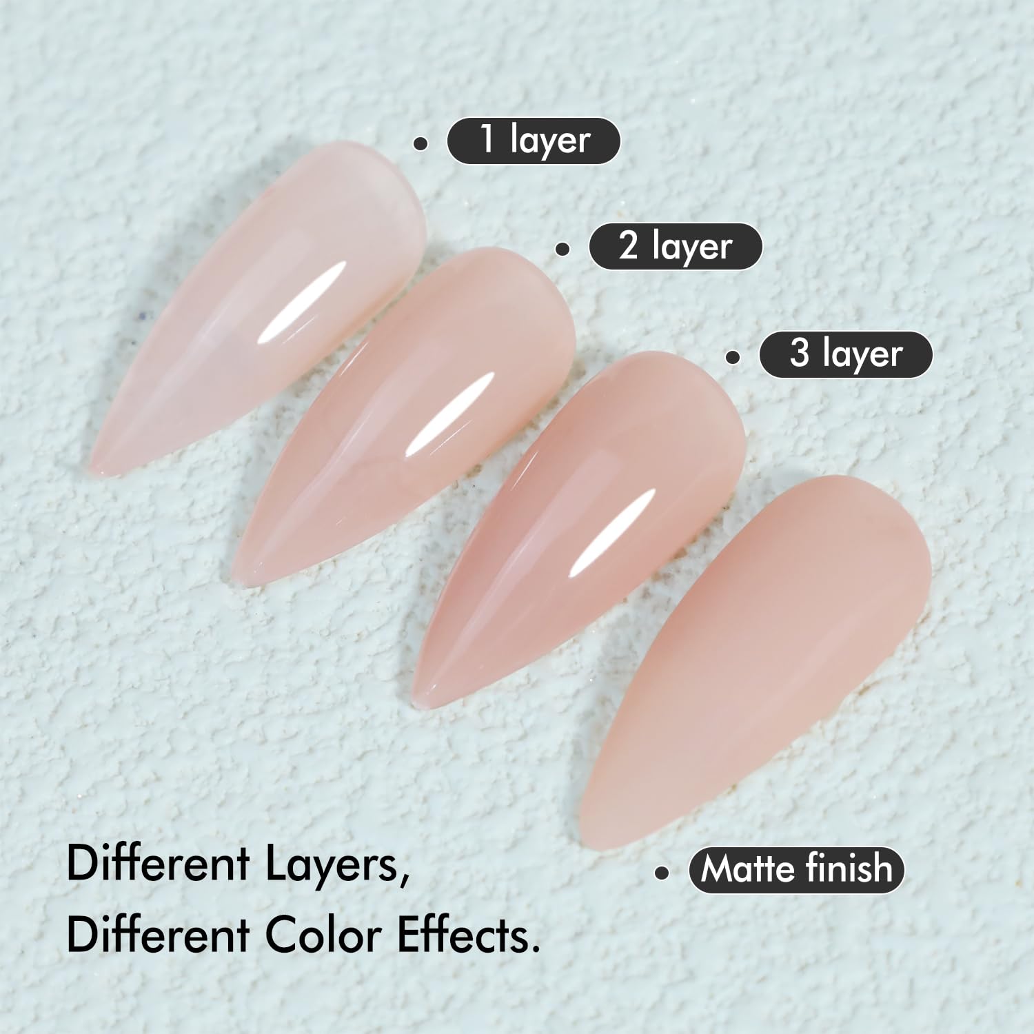FZANEST close-up gel texture highlighting smooth application benefit