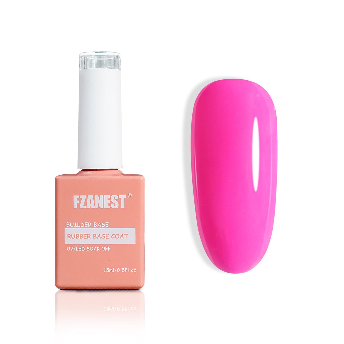 FZANEST hot pink bottle front showing label and product benefits