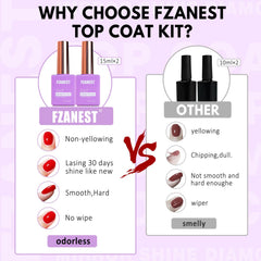 FZANEST bottle in salon setting showing professional-grade finish