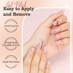 FZANEST nails curing under LED lamp illustrating quick, durable finish