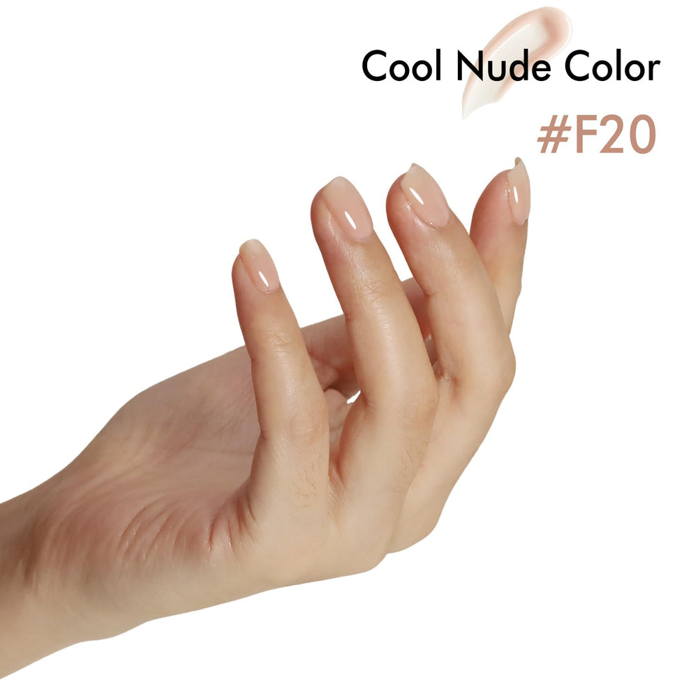FZANEST nail wheel swatches illustrating buildable sheer to opaque benefit