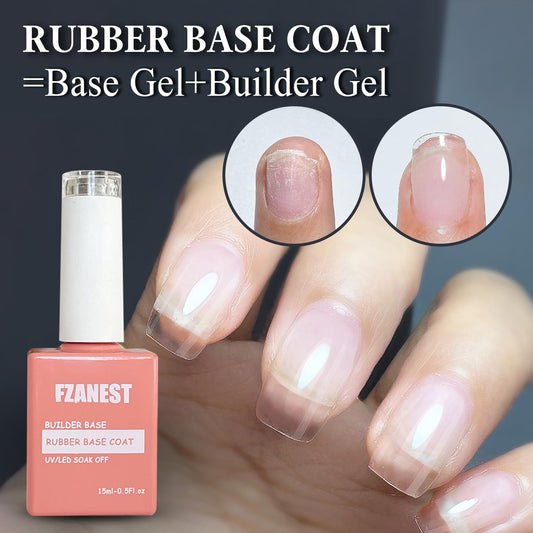 FZANEST thick rubber-gel texture close-up showing self-leveling control benefit