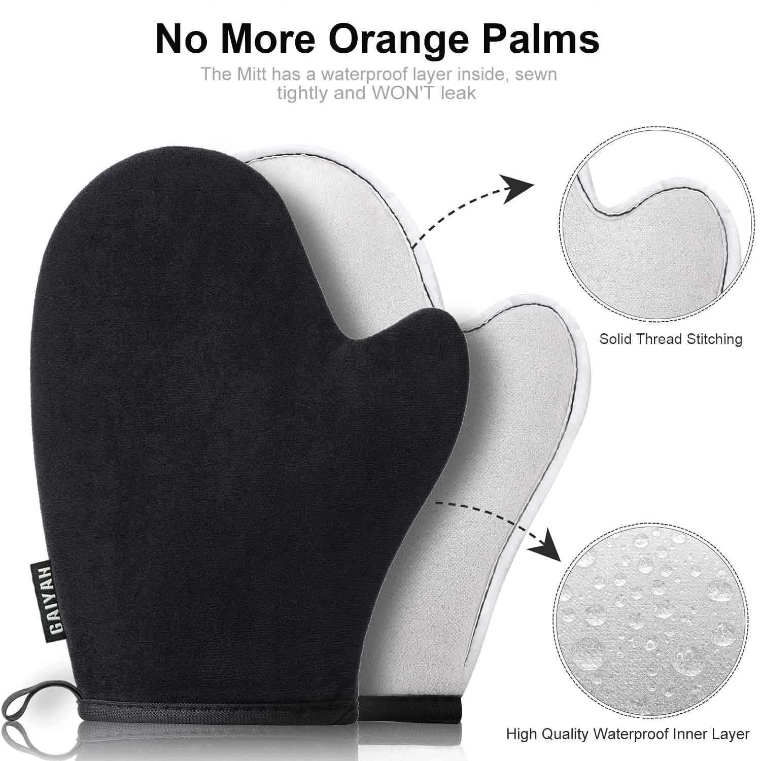 G GAIYAH back applicator extended for reaching shoulders and back easily