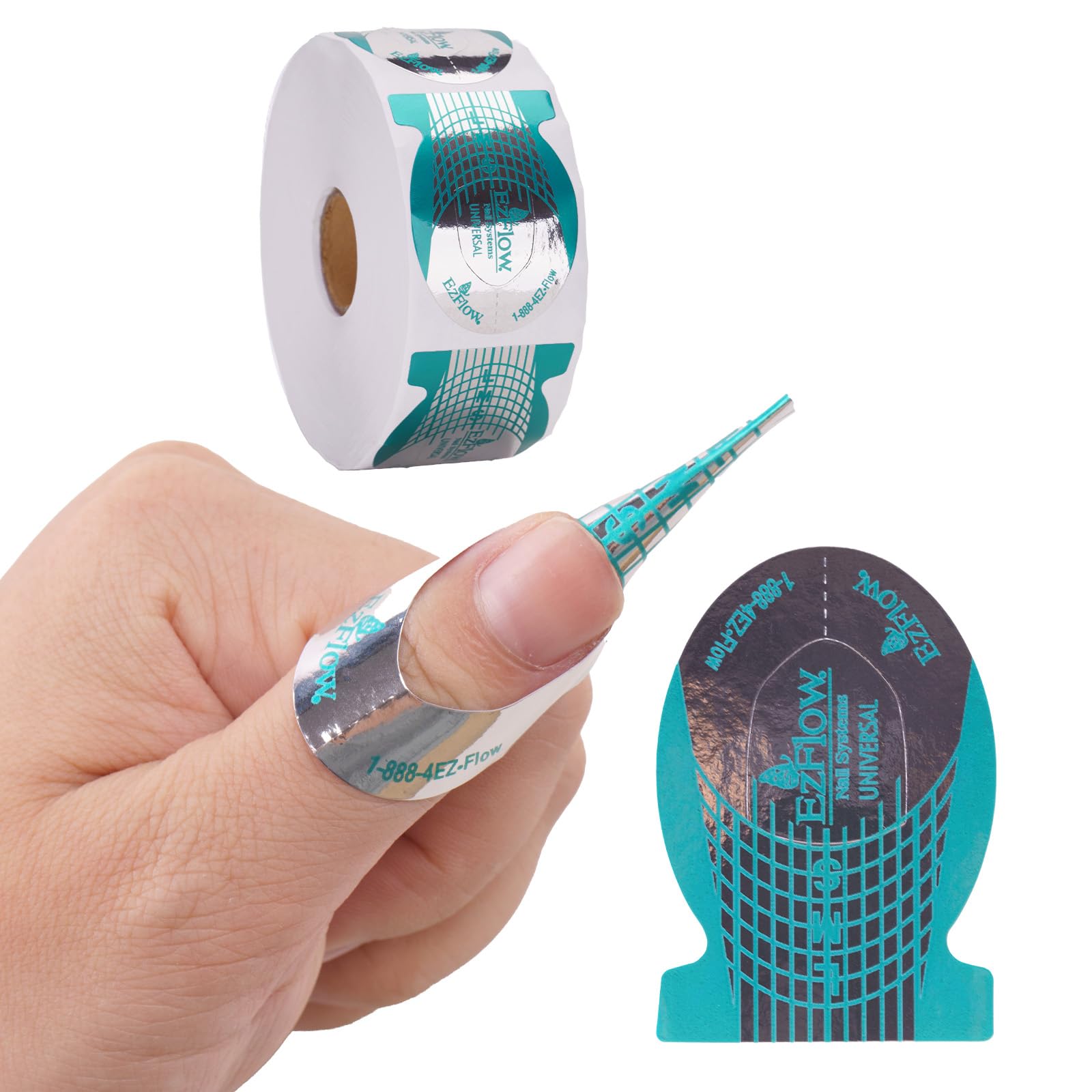 G2PLUS pack of 500 nail forms showing quantity and packaging benefit