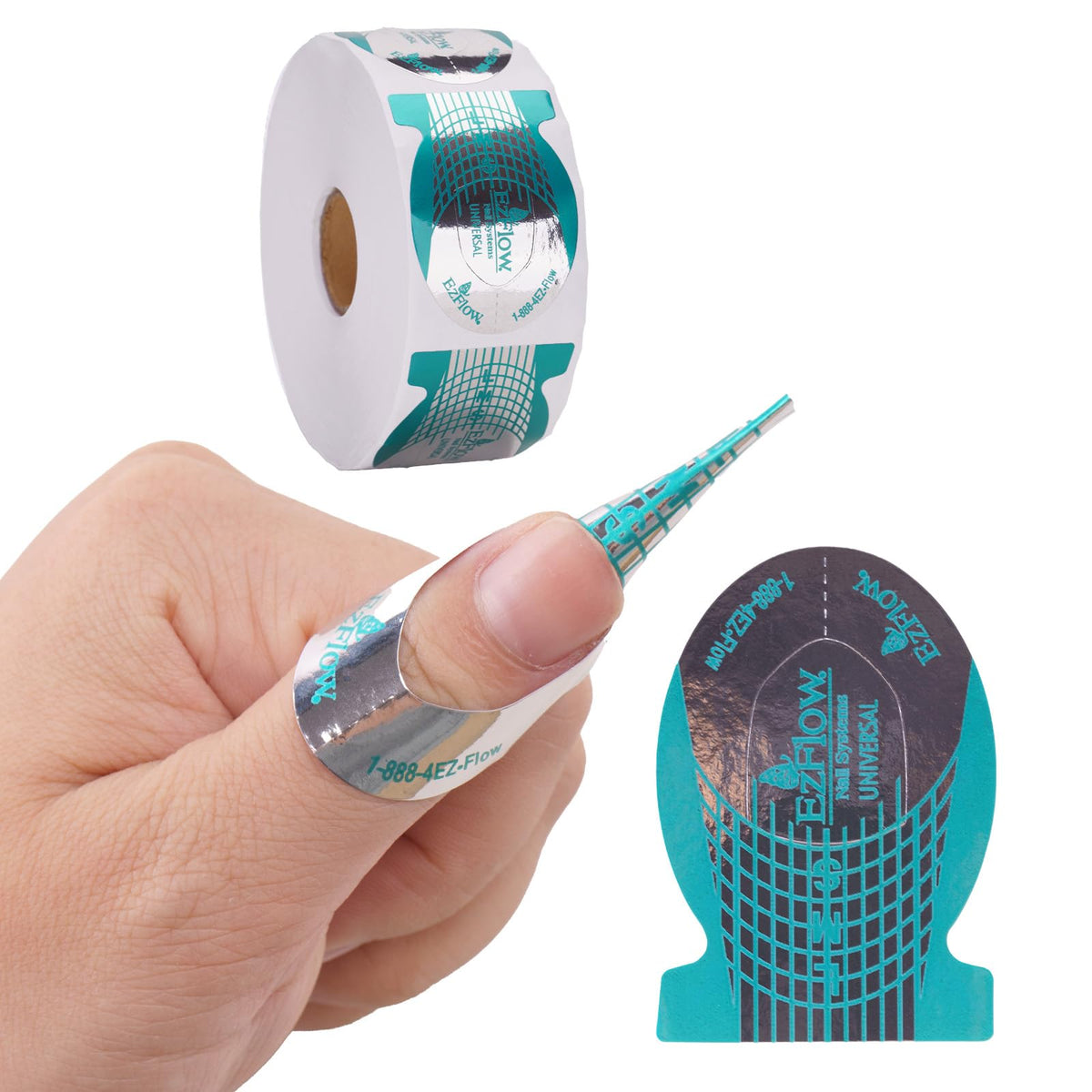 G2PLUS pack of 500 nail forms showing quantity and packaging benefit