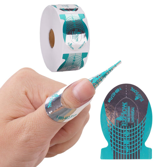 G2PLUS pack of 500 nail forms showing quantity and packaging benefit
