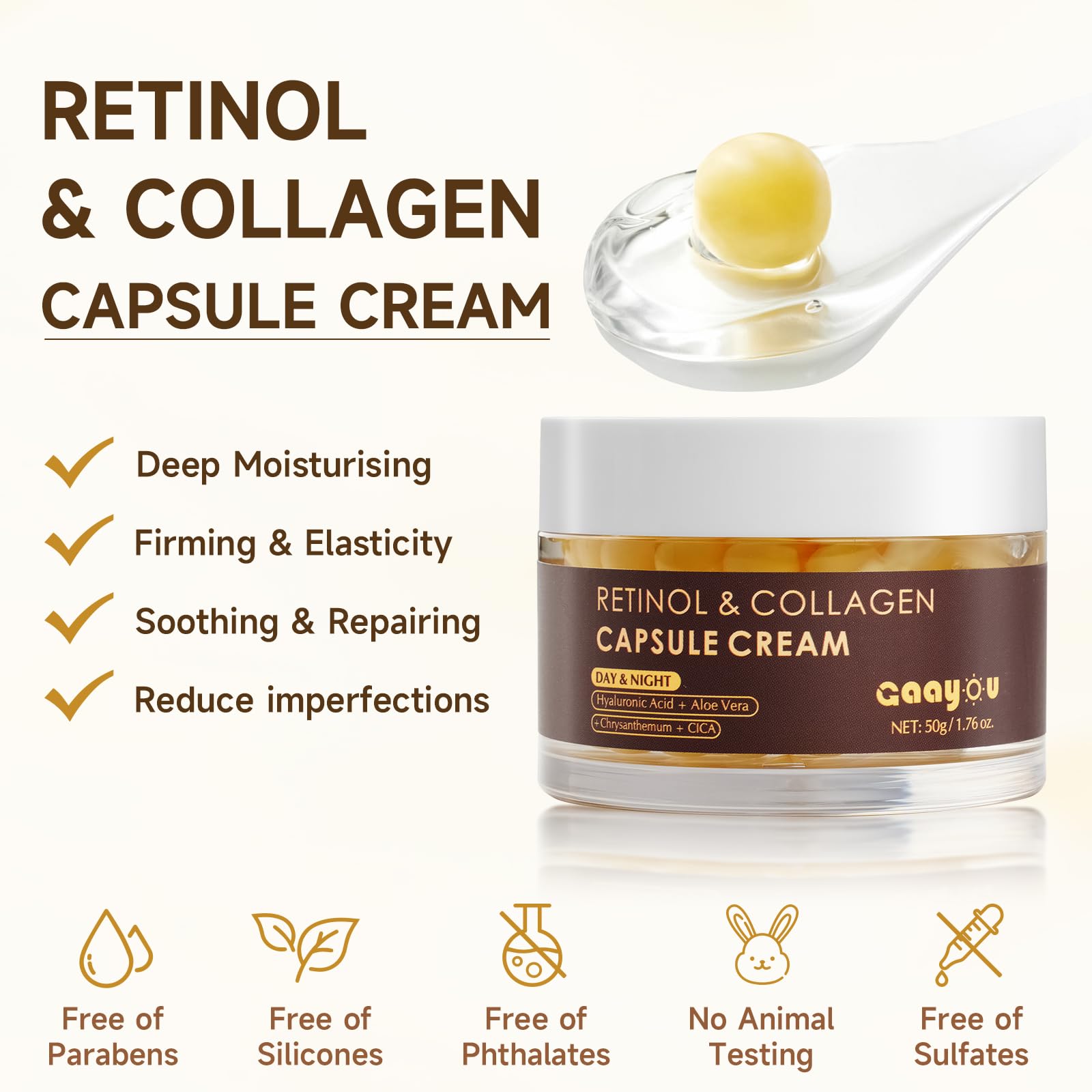 Gaayou jar styled on bathroom shelf showing everyday skincare routine benefit
