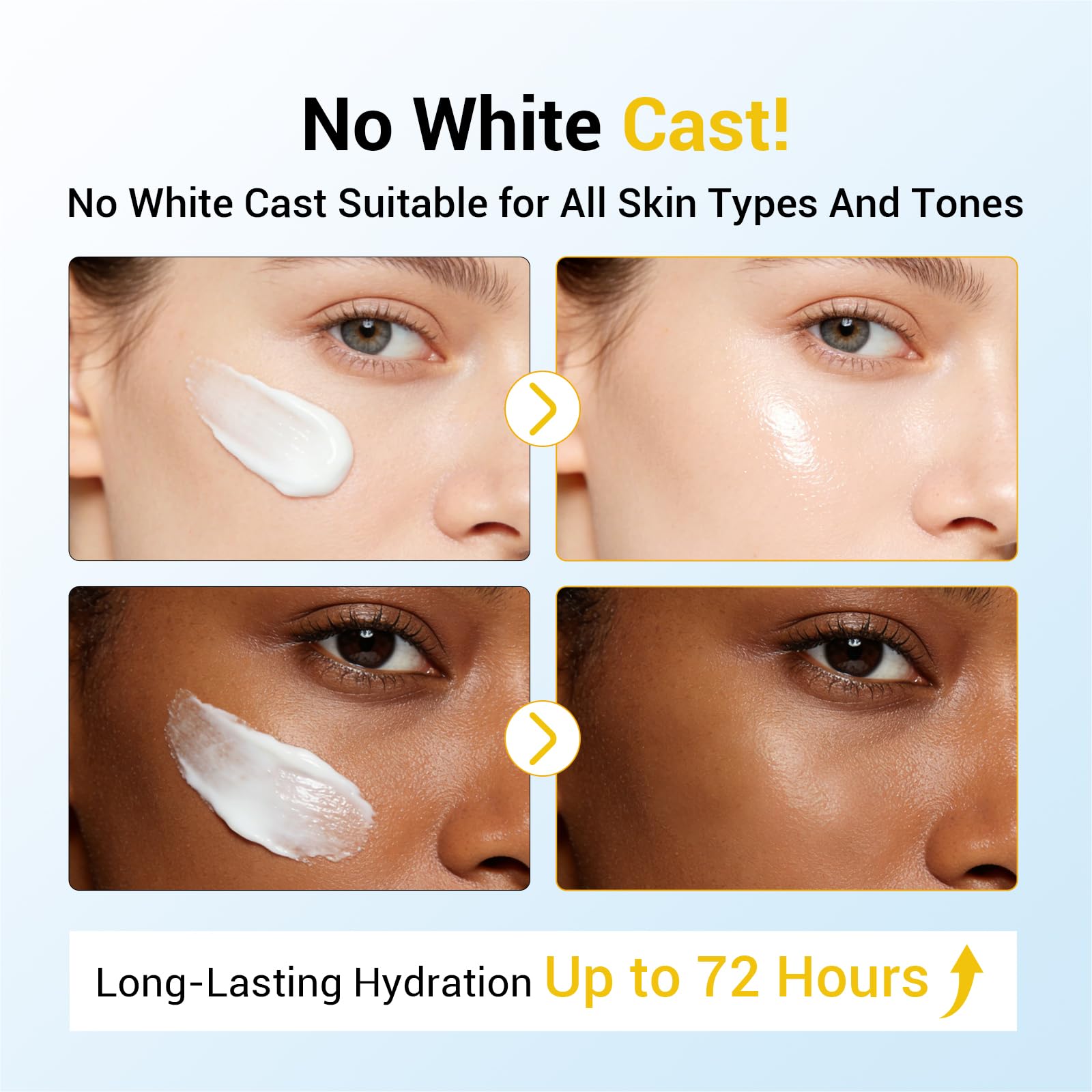 Person wearing Gaayou sunscreen outdoors showing comfortable, breathable protection