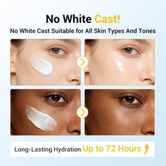 Person wearing Gaayou sunscreen outdoors showing comfortable, breathable protection