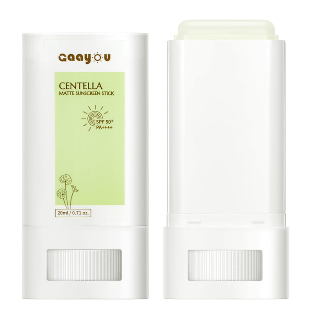 Gaayou sunscreen stick front packaging shows compact design and SPF50+ benefit
