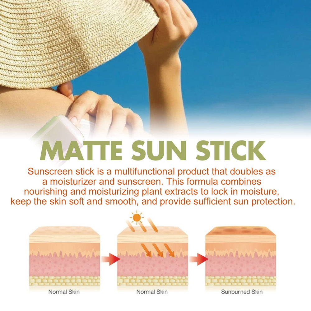 Gaayou sun stick tucked in purse demonstrating portability and reapplication ease