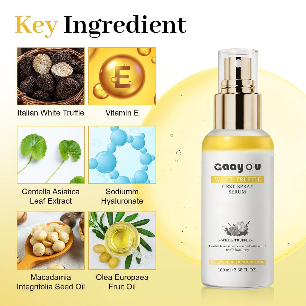 Gaayou on bathroom counter in lifestyle setting conveying daily routine refreshment