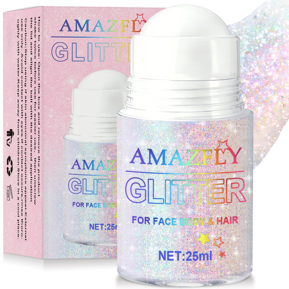 GADMLURY front tube showing holographic glitter gel for easy identification and shine