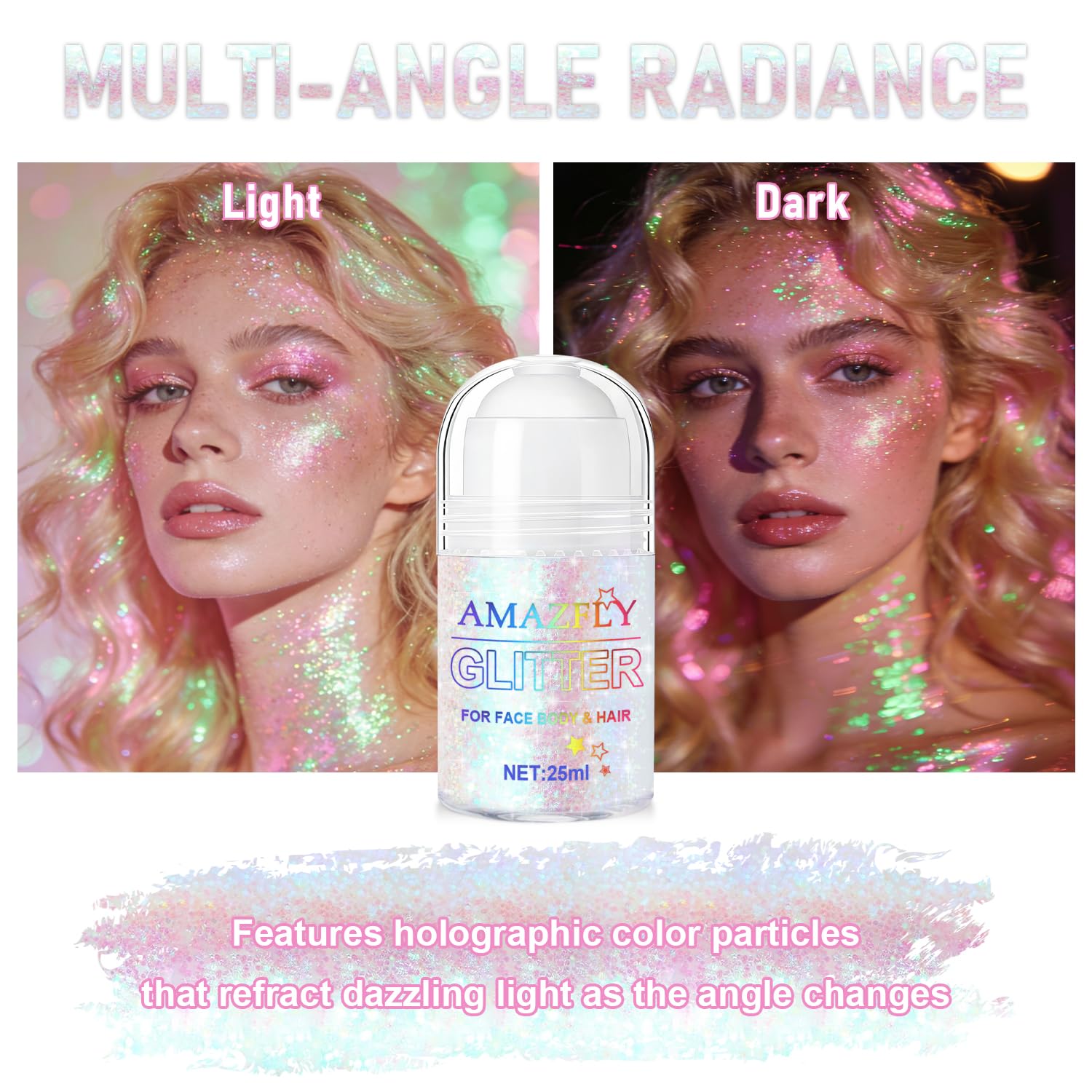 GADMLURY gel texture swiped on skin demonstrating smooth, clump-free finish