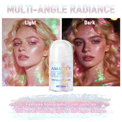 GADMLURY gel texture swiped on skin demonstrating smooth, clump-free finish