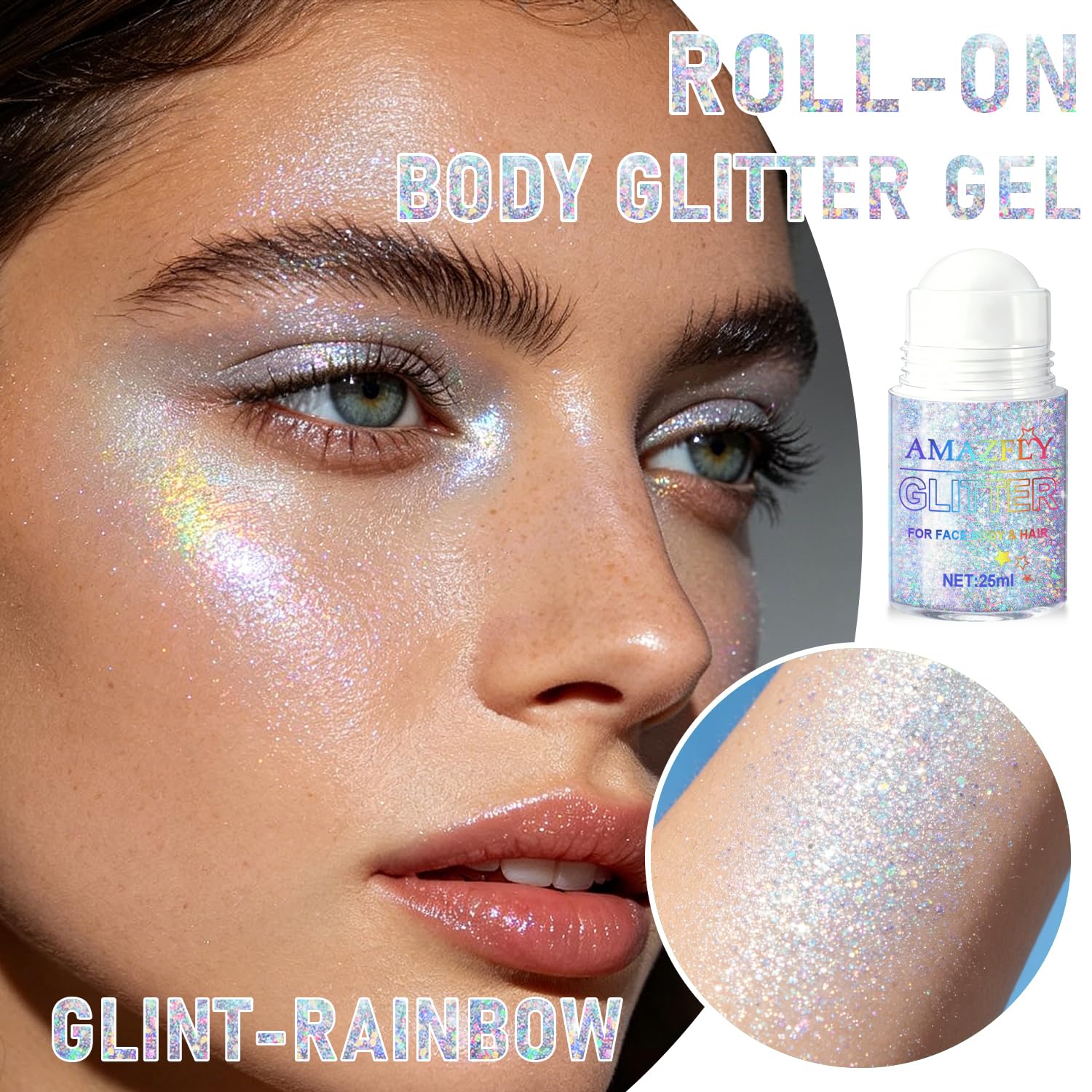 GADMLURY roll‑ball applicator closeup for precise, mess‑free application