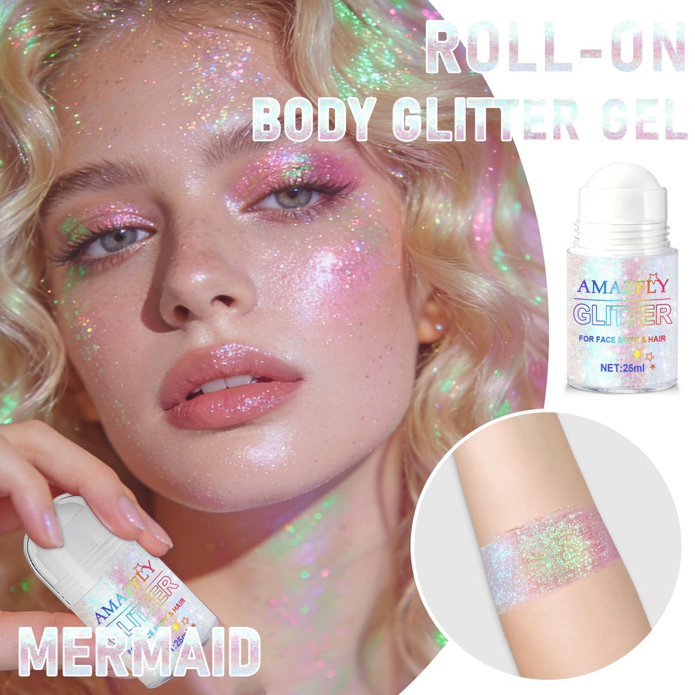 GADMLURY roller-ball detail for precise, mess-free glitter application benefit