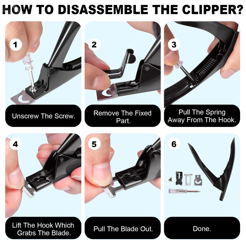 GA&EN replacement blade and screwdriver kit emphasizing easy maintenance and longevity