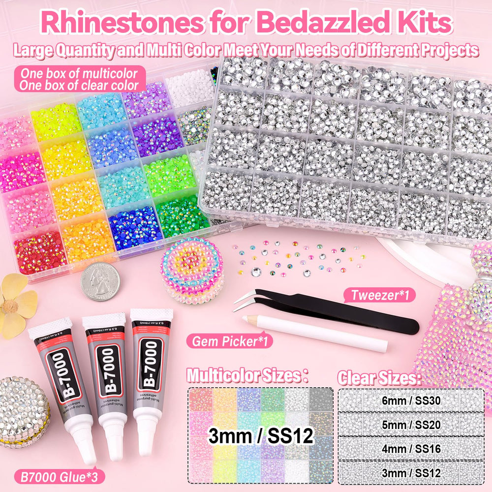 GA&EN faceted rhinestone close-up highlighting clear sparkle and reflective shine