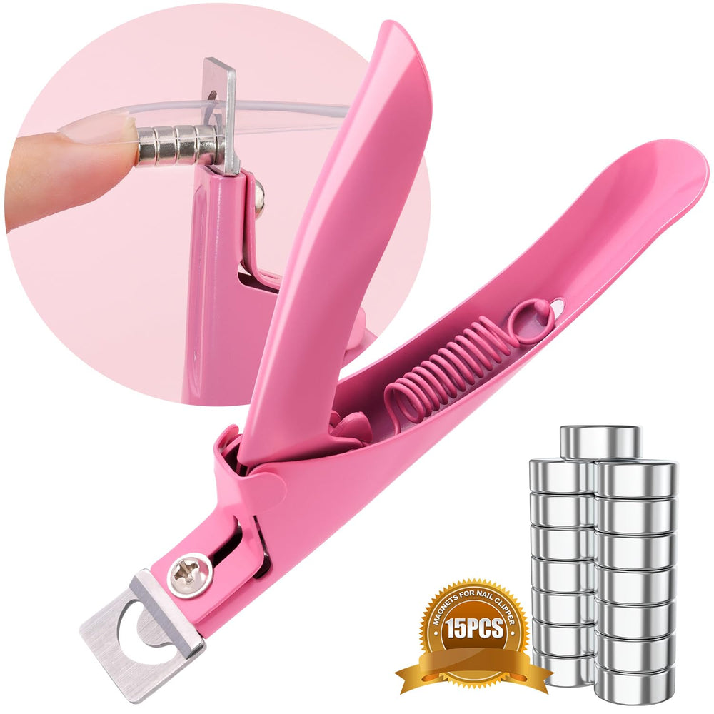 GA&EN light pink clipper front view showing compact design and color benefit easy identification
