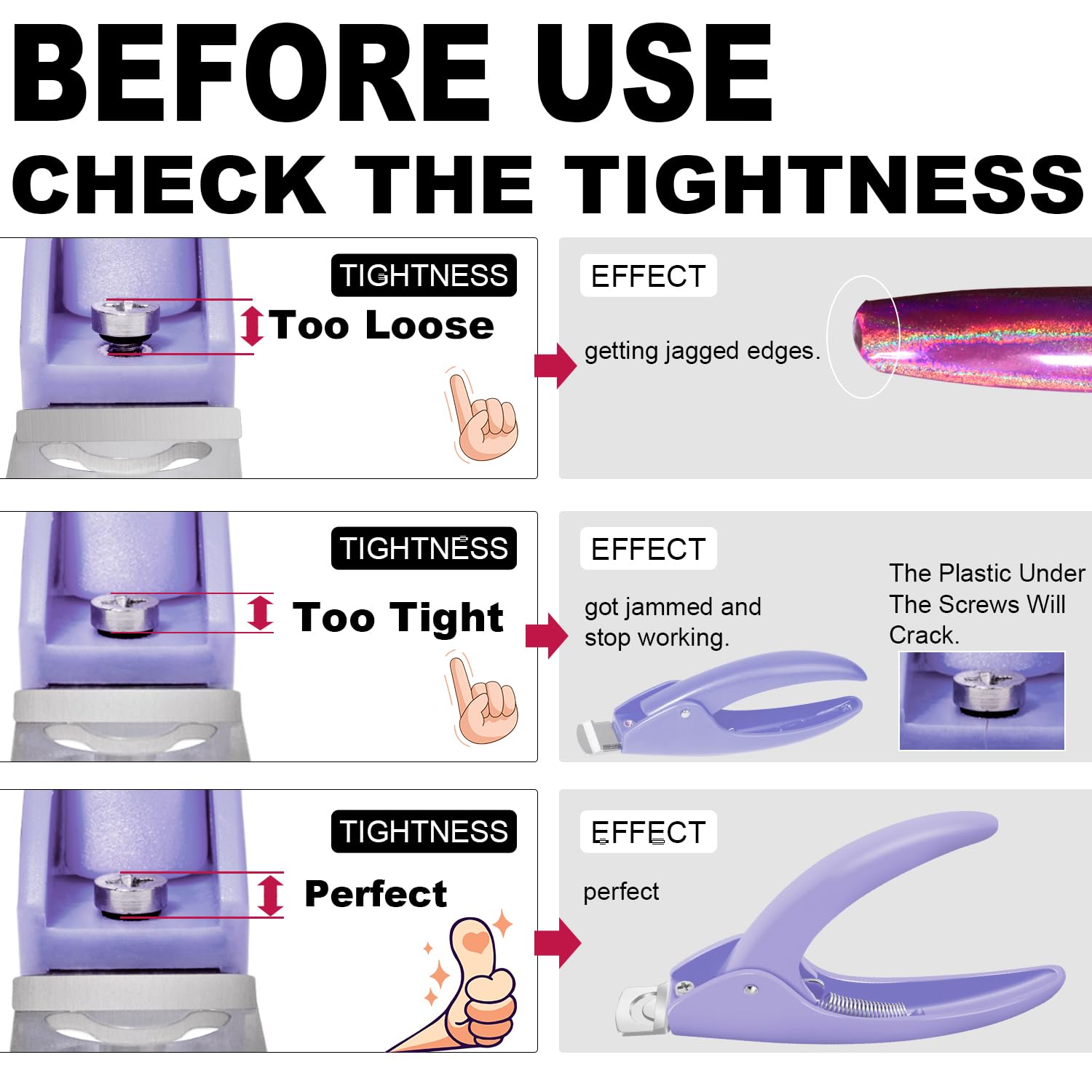 GA&EN magnets stacked as a length guide illustrating adjustable sizing for uniform tips
