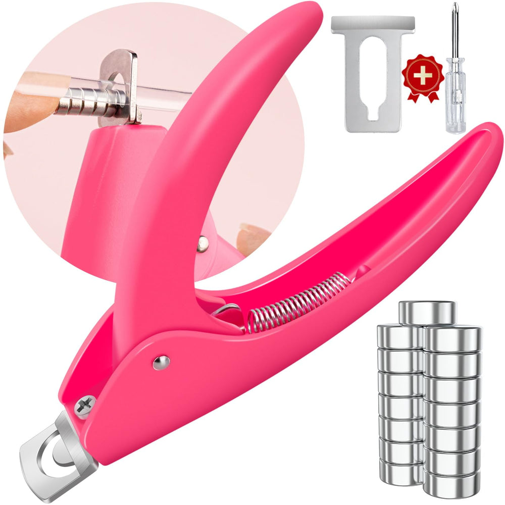 GA&EN front view pink clipper showing compact design and ease of use