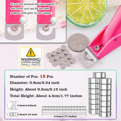 GA&EN magnet sizers laid out to show customizable length control