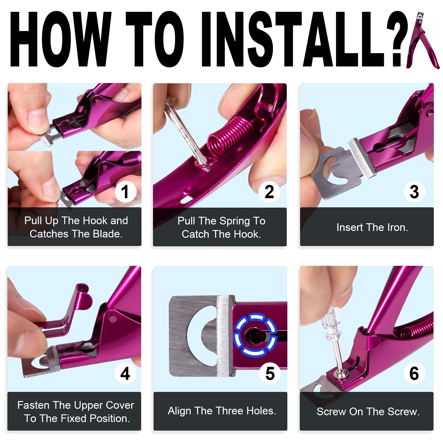 GA&EN replacement blade and screwdriver close-up enabling quick maintenance