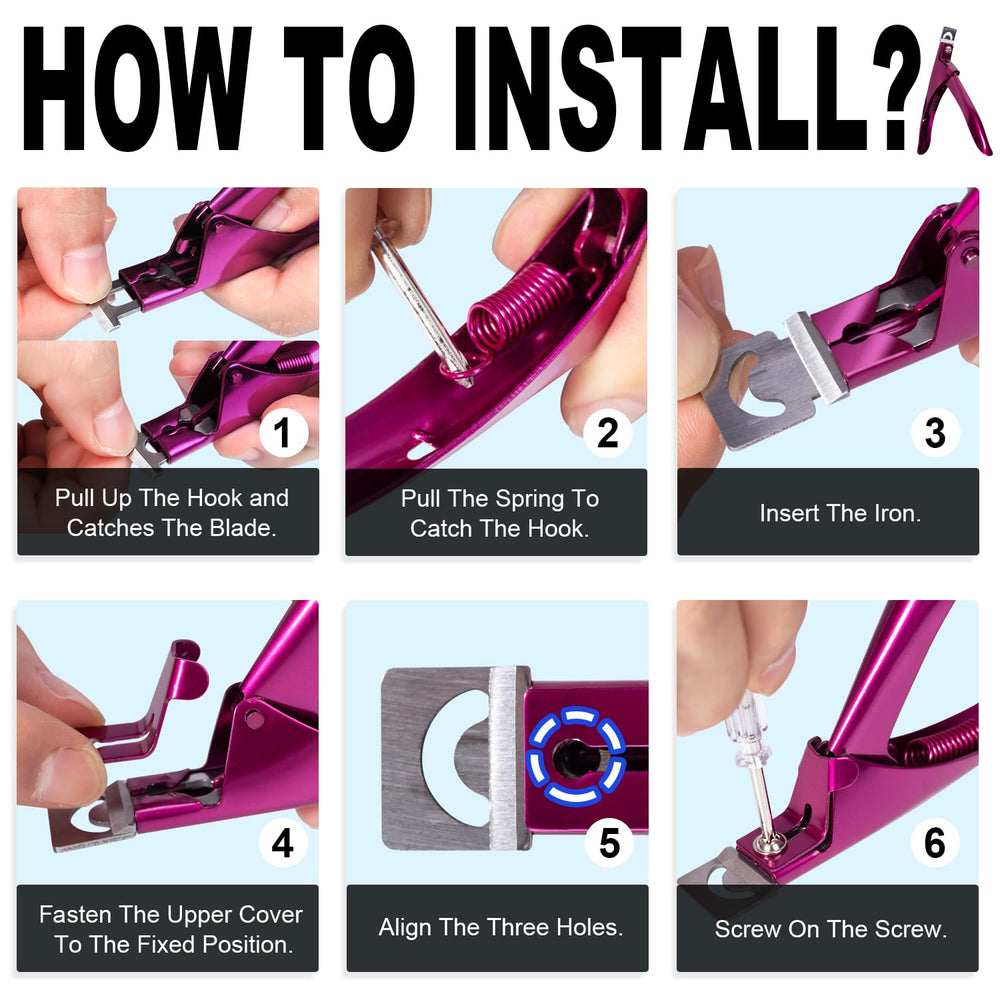GA&EN replacement blade and screwdriver close-up enabling quick maintenance
