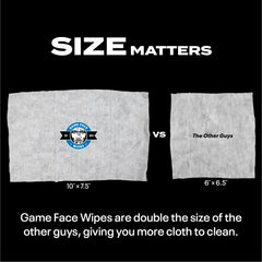 Game Face cucumber and lime visual conveys refreshing scent and natural aroma