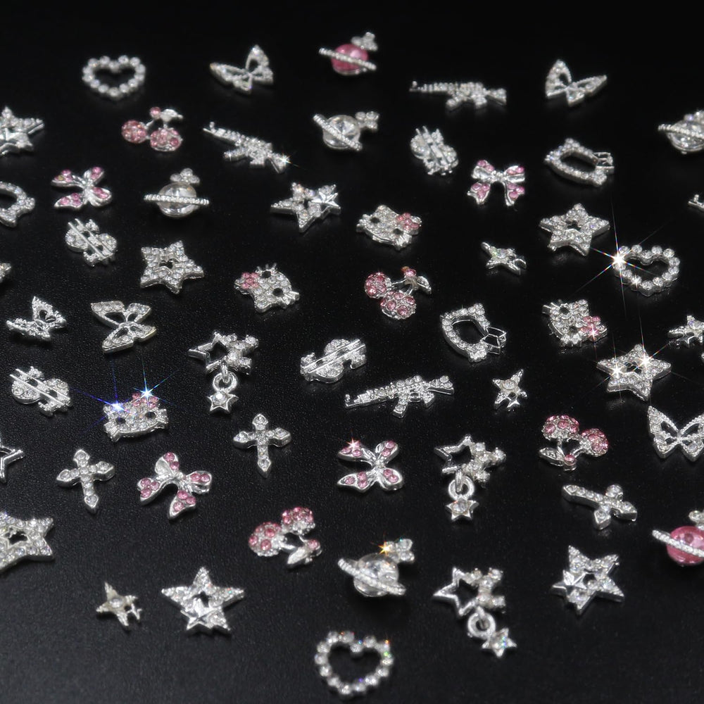 Ganepwns charms decorating a phone case showing multiuse craft potential