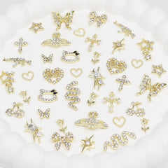 Ganepwns close-up of rhinestone detail highlighting sparkle and premium finish
