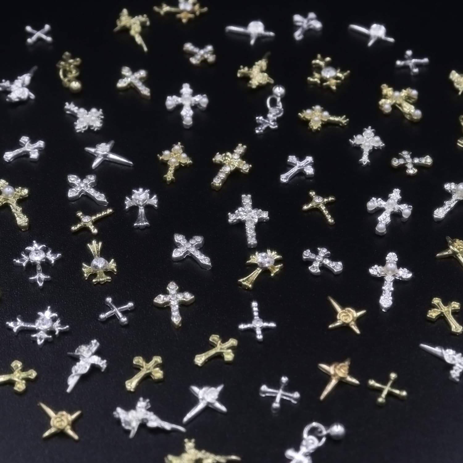 Ganepwns charms in a salon-style setting showing finished nails and visual impact