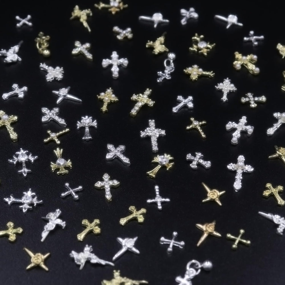 Ganepwns charms in a salon-style setting showing finished nails and visual impact