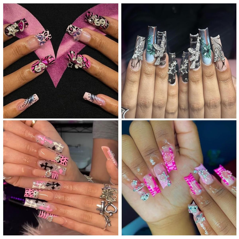 Ganepwns manicured hands at a cafe showcasing wearable, photogenic nail accents