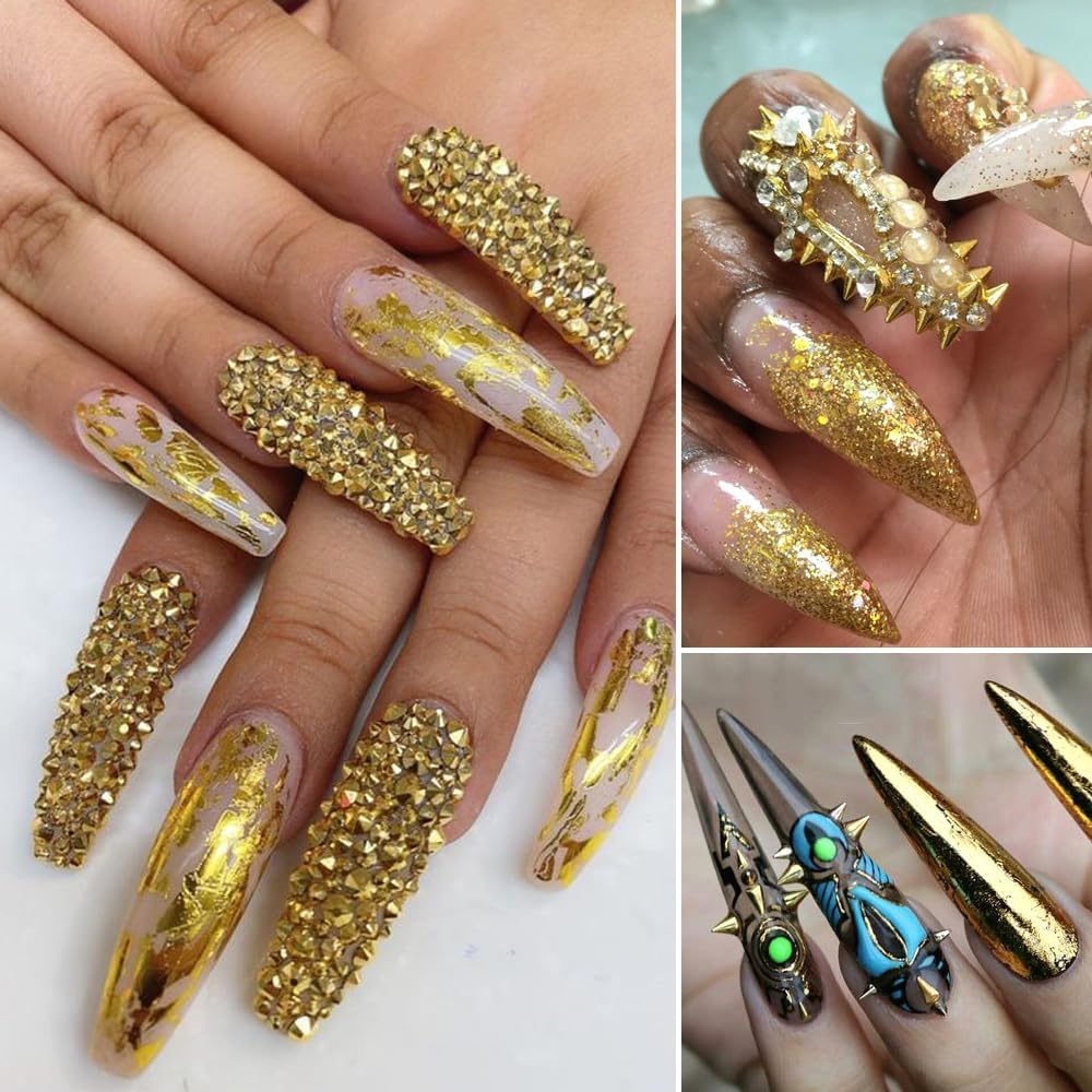 Ganepwns gold black silver pieces arranged to show cohesive color-matching benefit