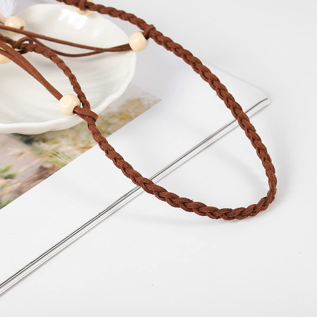 Gangel headband worn by model at festival benefit boho styling inspiration