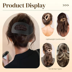 GANINMEETYI side profile of flat form for comfortable scalp fit