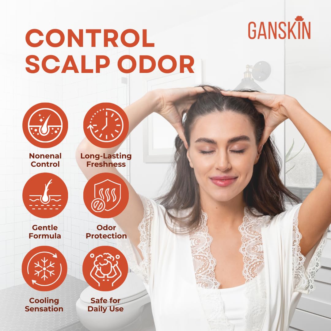 Ganskin persimmon extract close-up highlighting natural deodorizing benefit