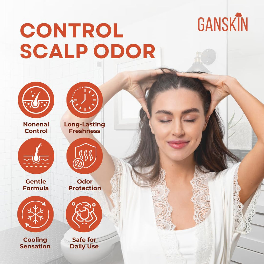 Ganskin persimmon extract close-up highlighting natural deodorizing benefit