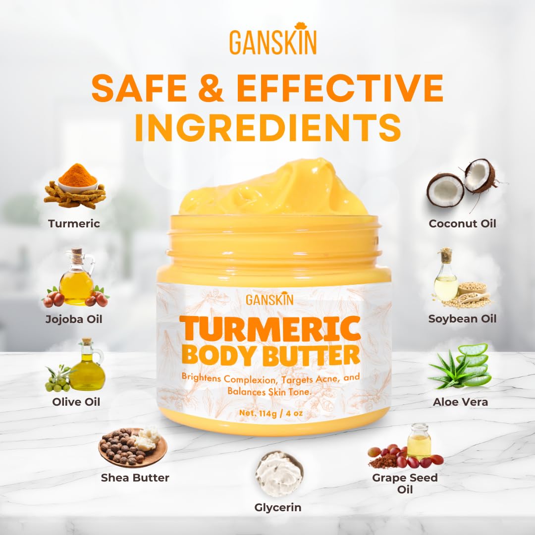 Ganskin product label closeup showing ingredient transparency benefit