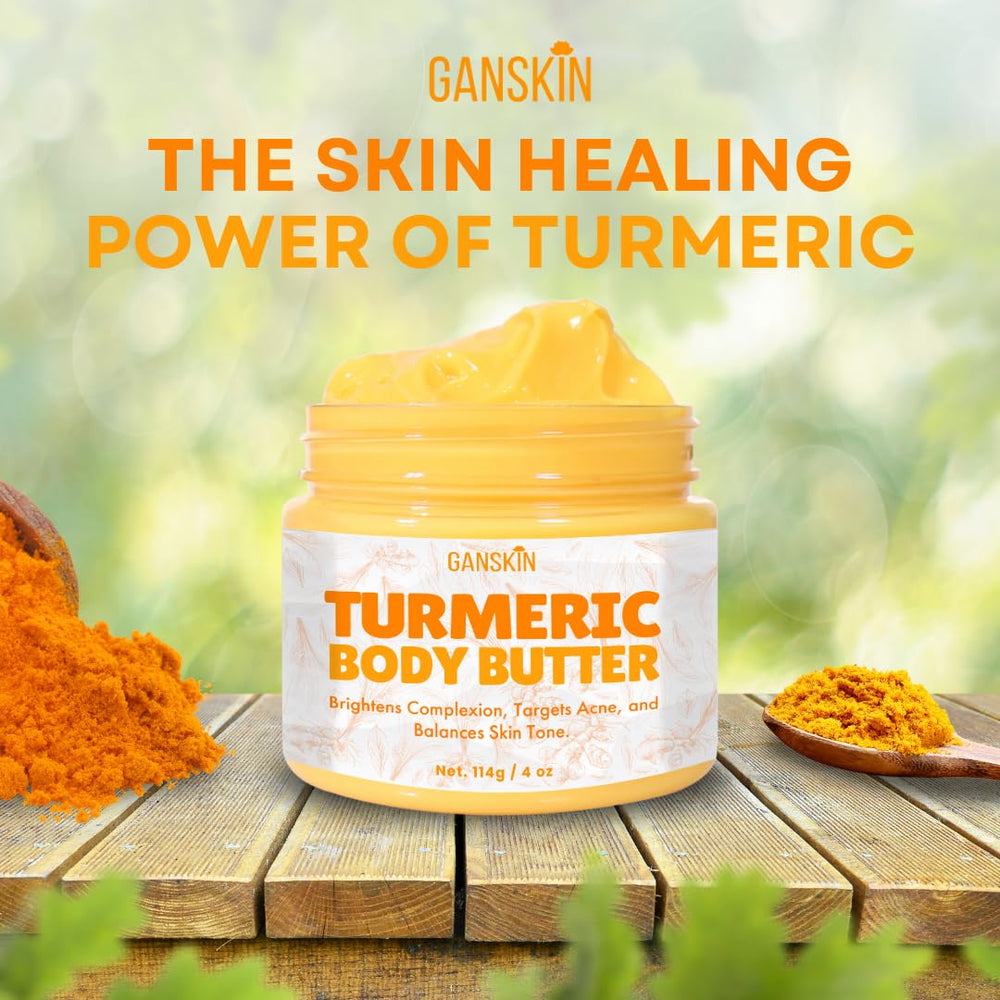 Ganskin whipped texture scooped on finger demonstrating smooth absorption benefit
